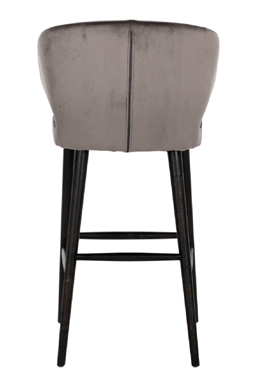 Stone Velvet Bar Stool | Richmond Interiors Indigo | OROA.com