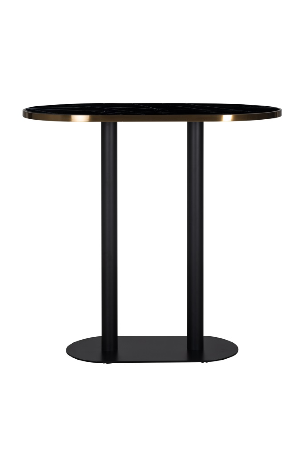 Oval Marble Bar Table | Richmond Interiors Zenza | Oroa.com