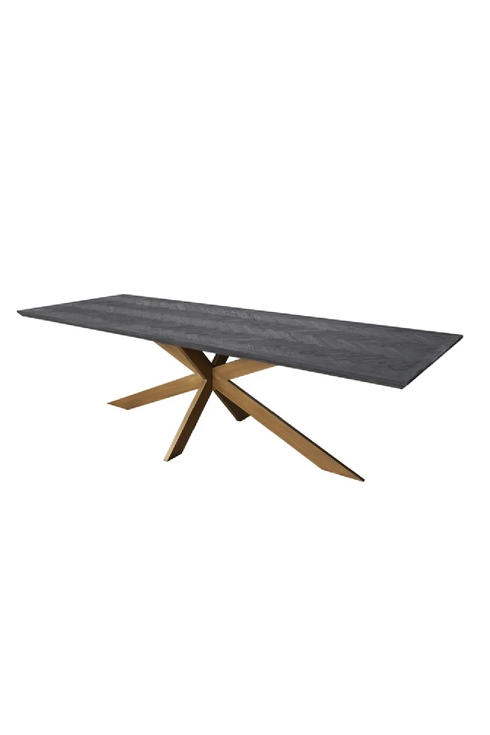 Black Rustic Dining Table | Richmond Interiors Blackbone | Oroa.com