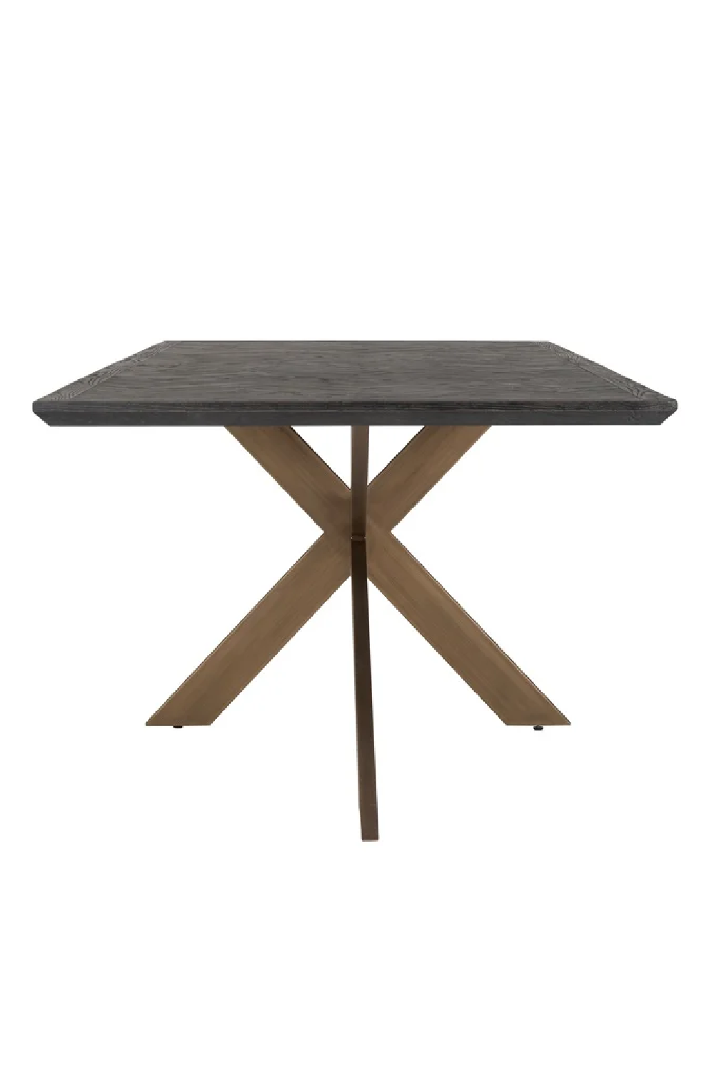 Black Rustic Dining Table | Richmond Interiors Blackbone | Oroa.com