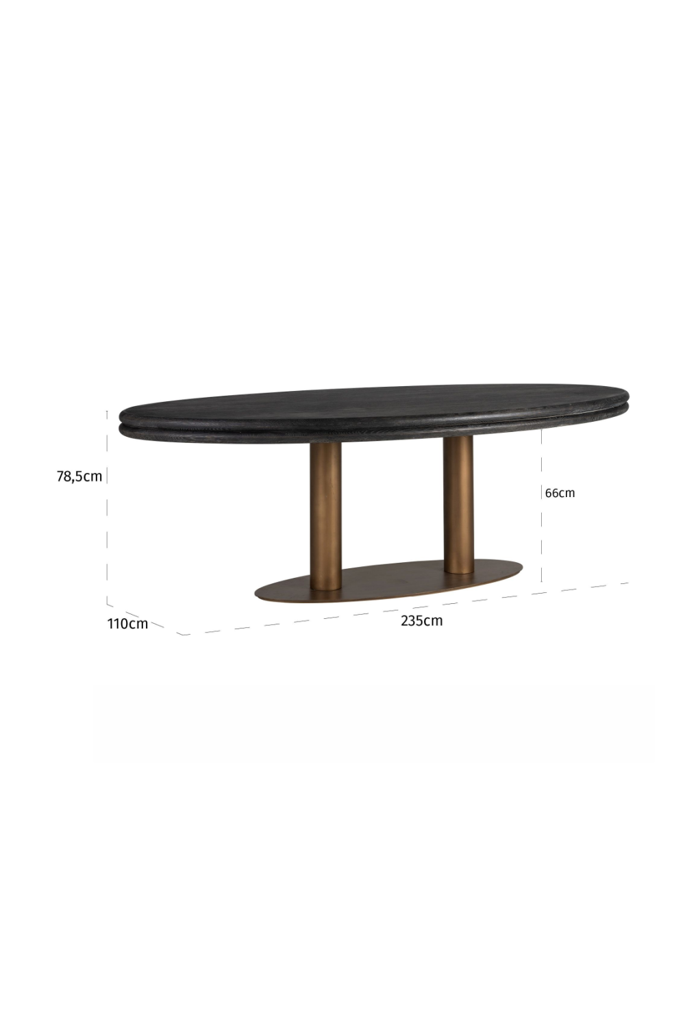 Oval Oak Dining Table | Oroa.com