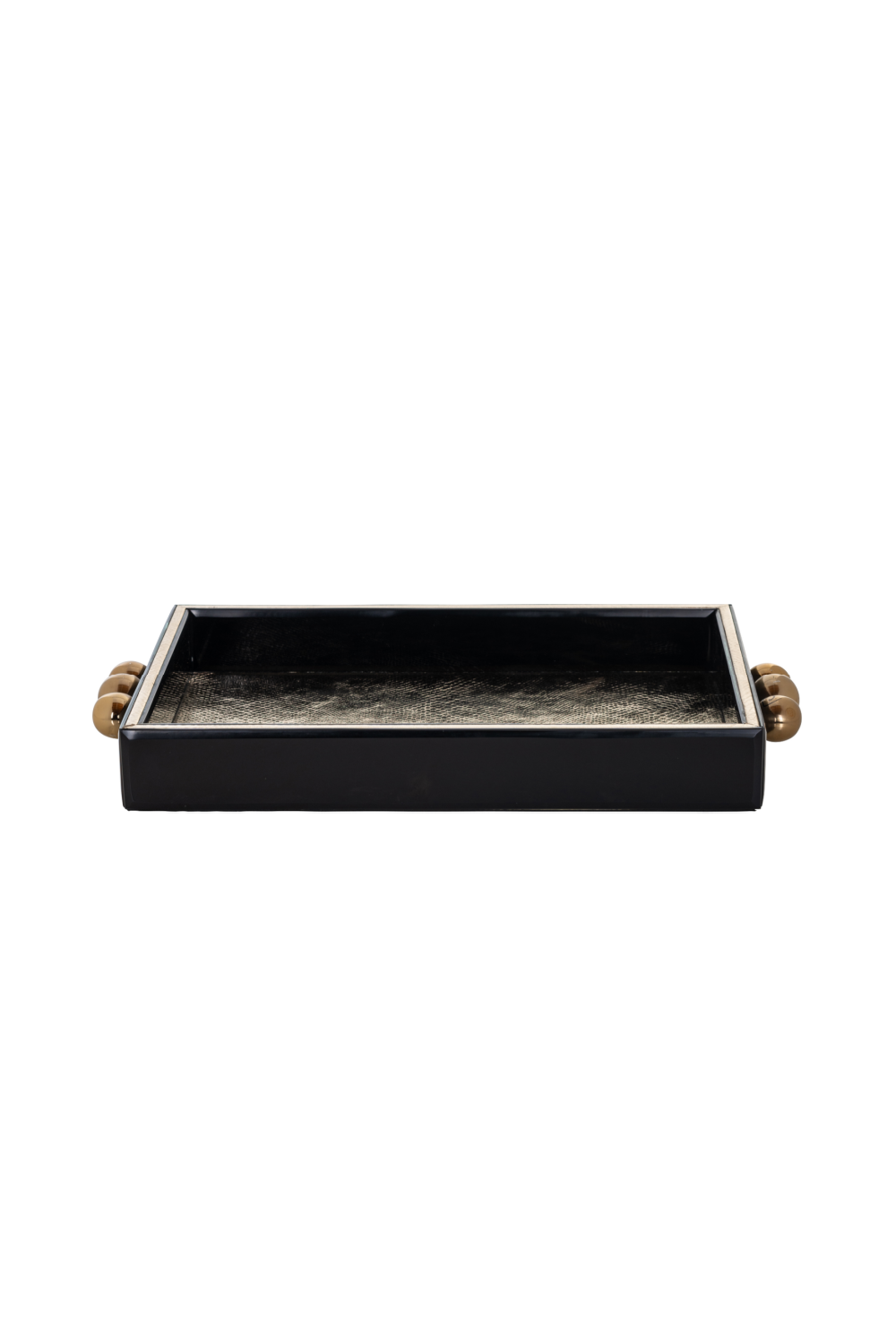 Black Modern Tray | Richmond Interiors Liv | OROA.com