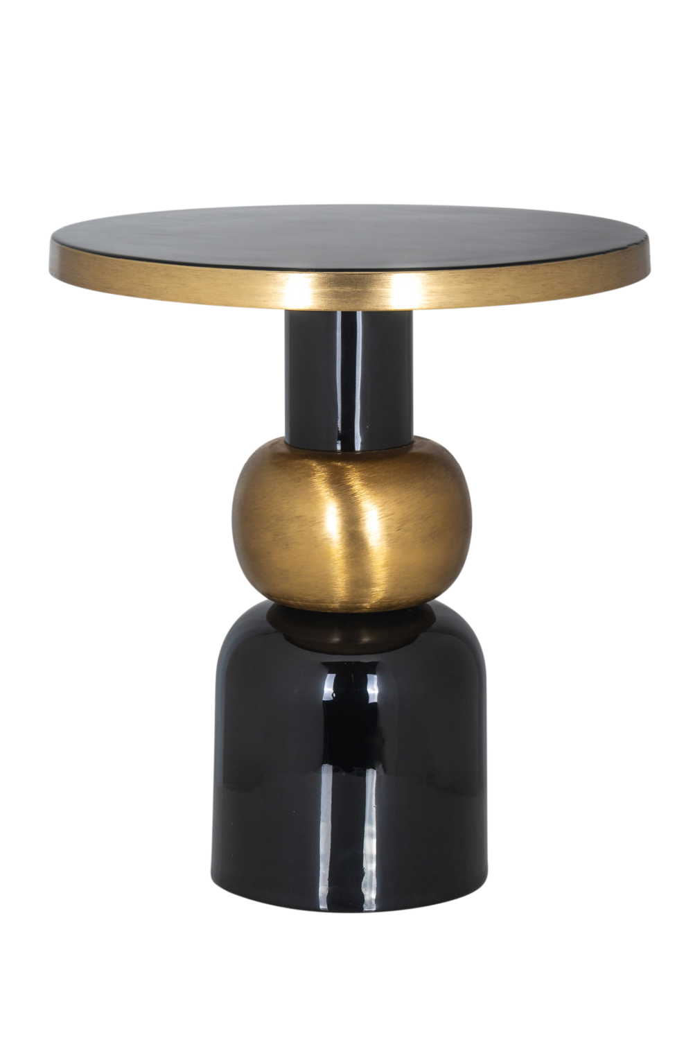 Black Pedestal End Table | Oroa.com
