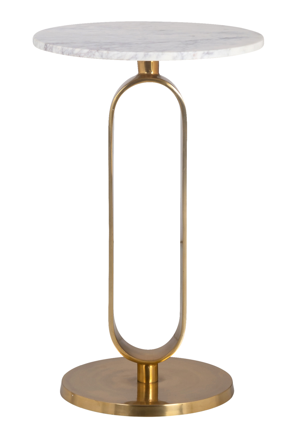 Modern Marble End Table | Richmond Interiors Celine | Oroatrade.com