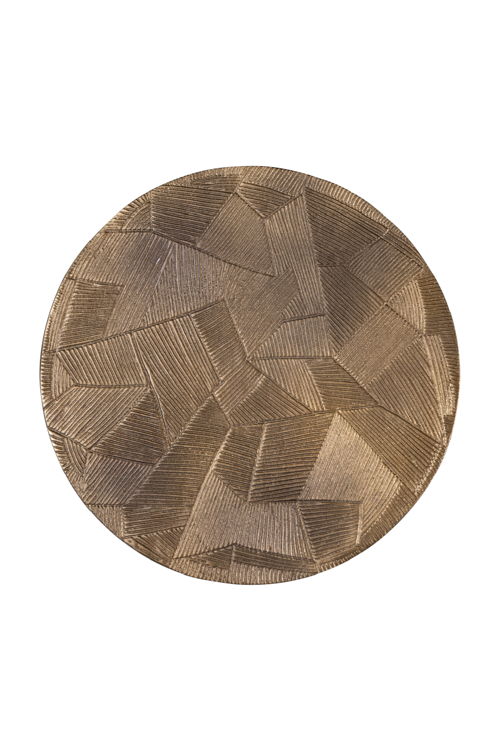 Round Gold Nested End Tables (2) | Oroa.com