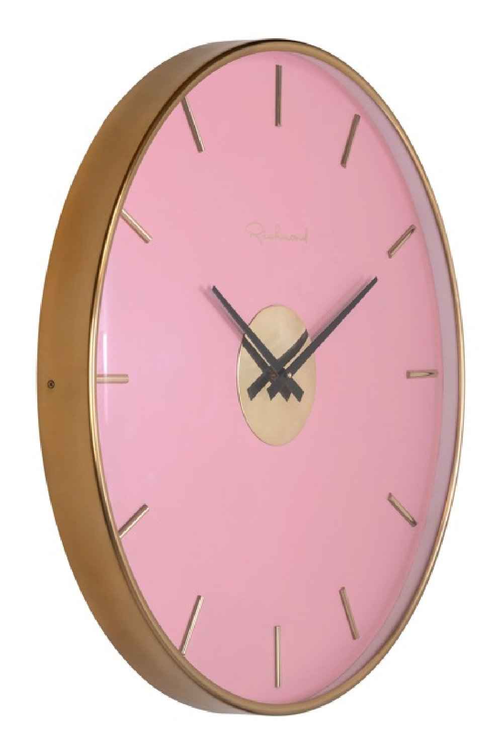 Pink Modern Wall Clock | OROA Quincy | Oroatrade.com