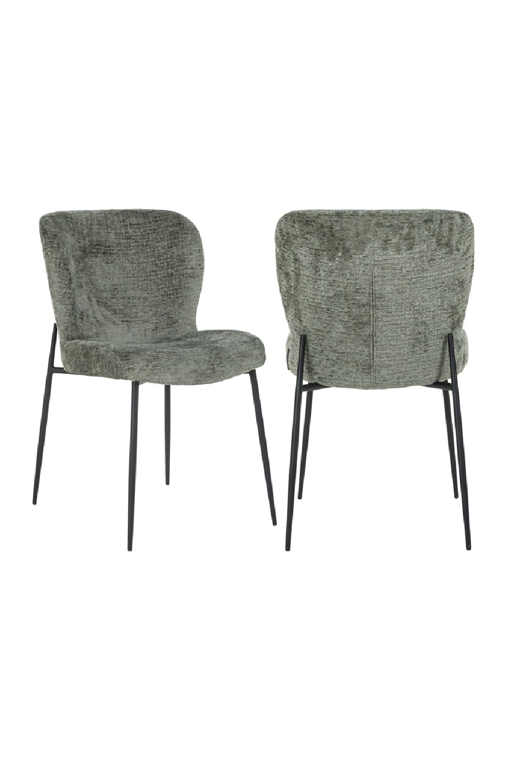 Upholstered Minimalist Dining Chair | Richmond Interiors Darby | Oroa.com