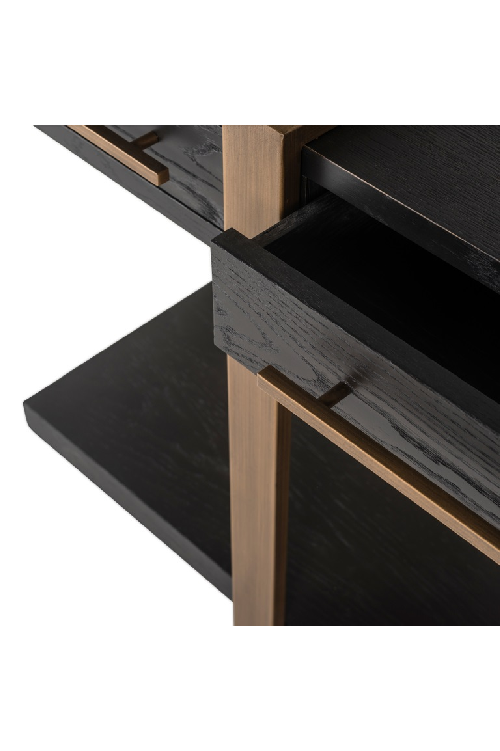 Contemporary Black Oak Sideboard | Richmond Interiors Cambon | Oroa.com