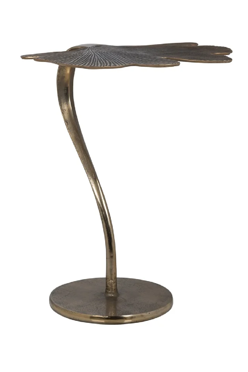 Art Deco Aluminum End Table | Richmond Interiors June | Oroa.com