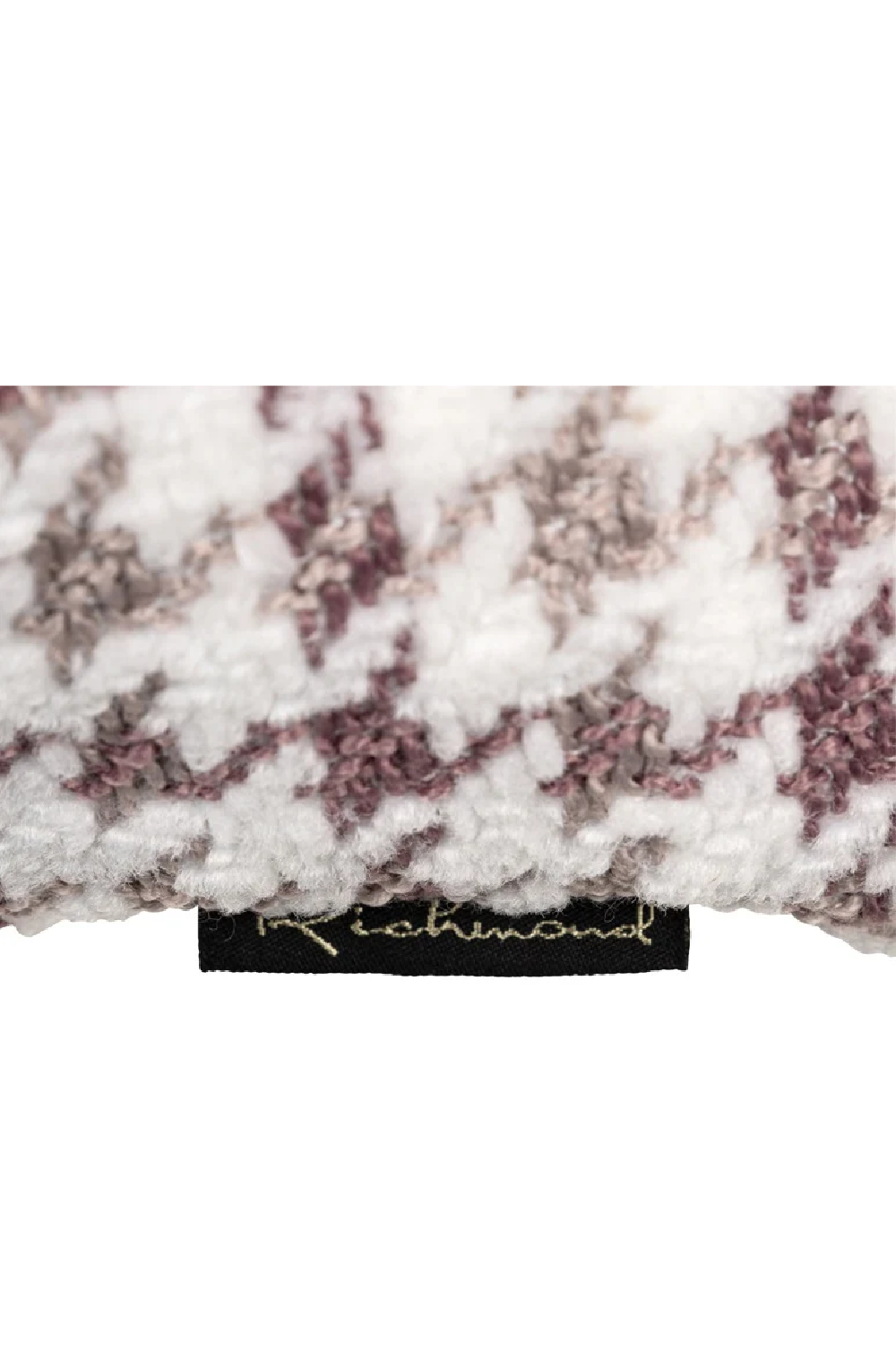 Houndstooth Patterned Pillow | Richmond Interiors Juno | Oroa.com