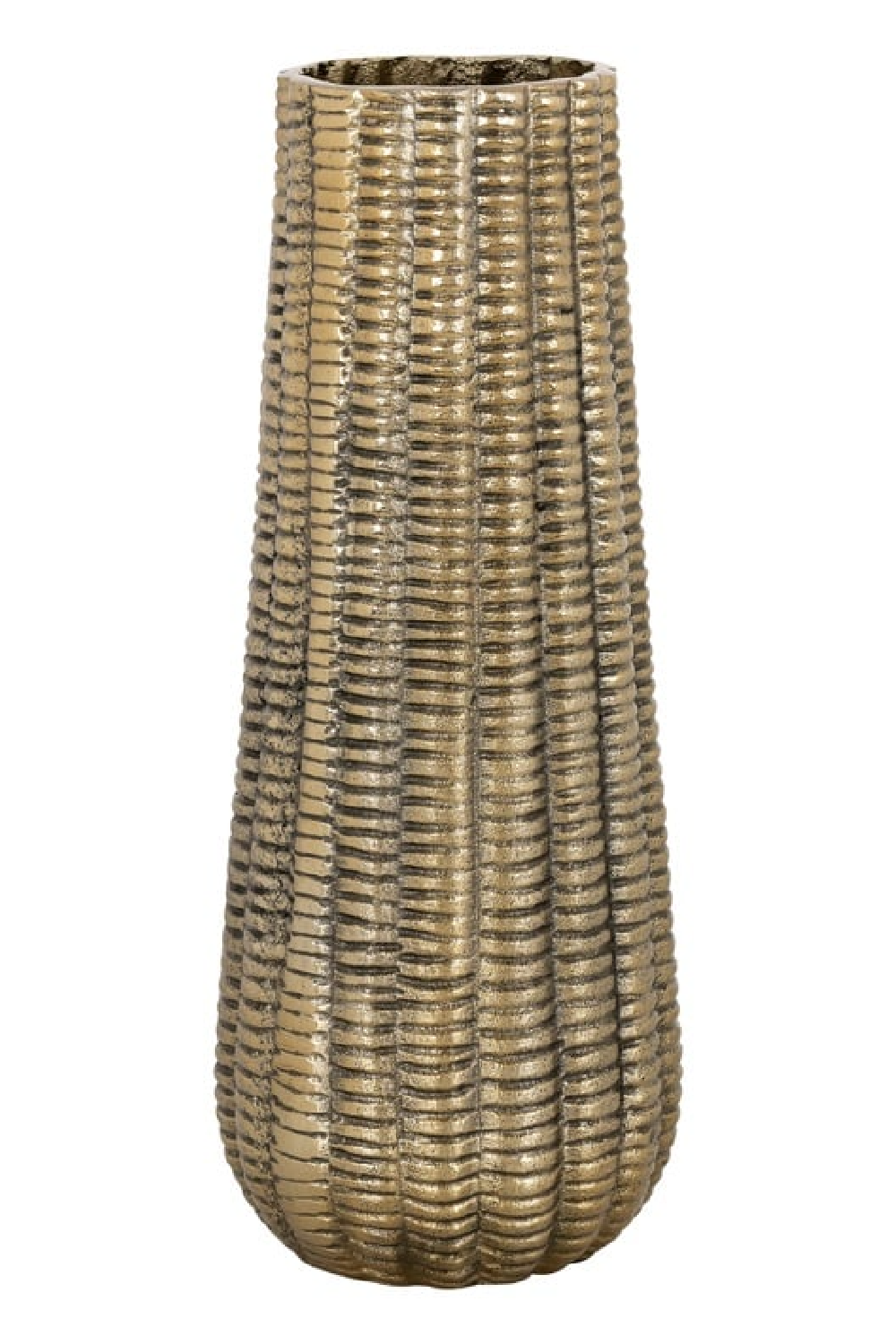 Brushed Gold Vase L | Richmond Interiors Loran | Oroa.com