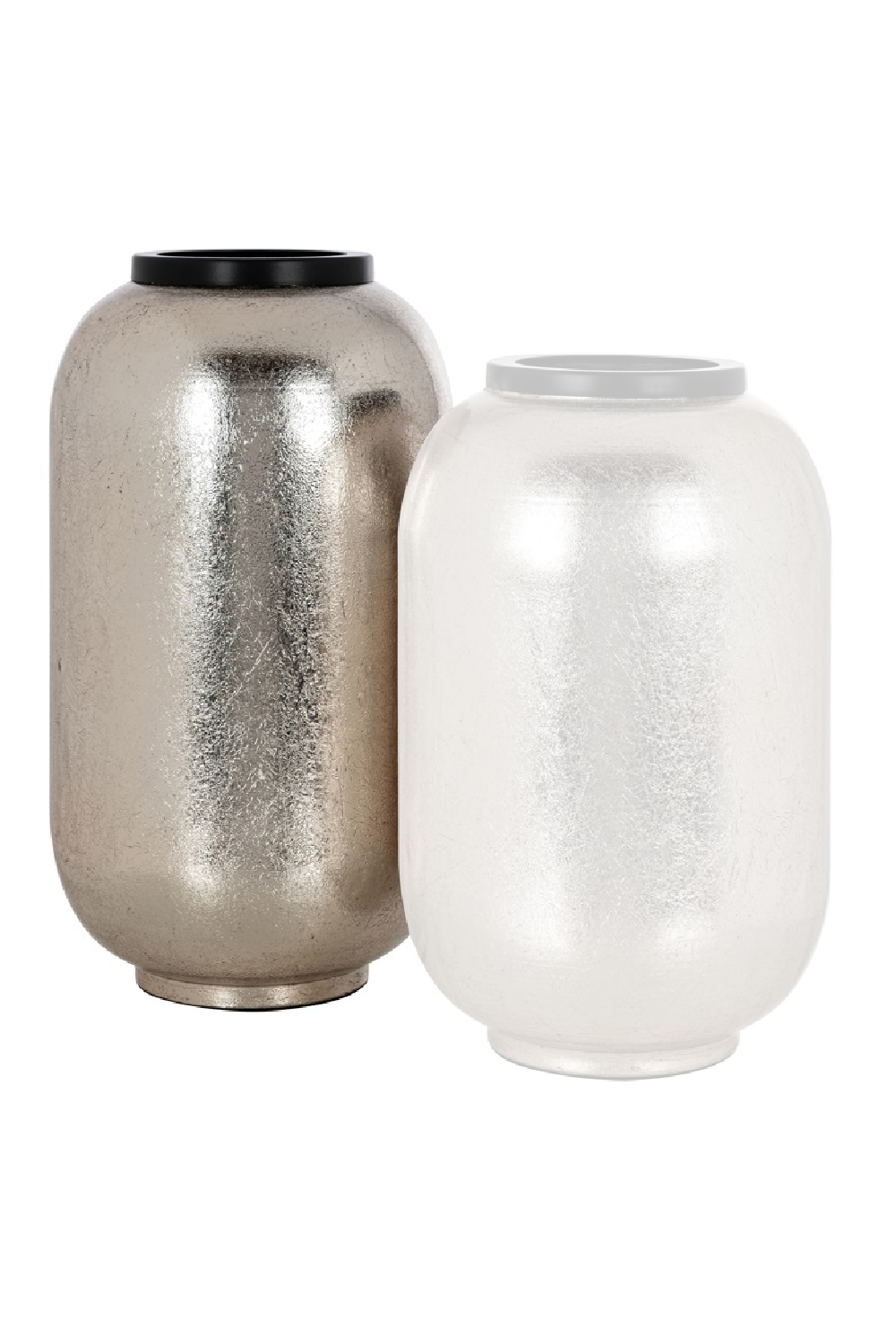 Silver Iron Vase L | Richmond Interiors Vesna | Oroa.com