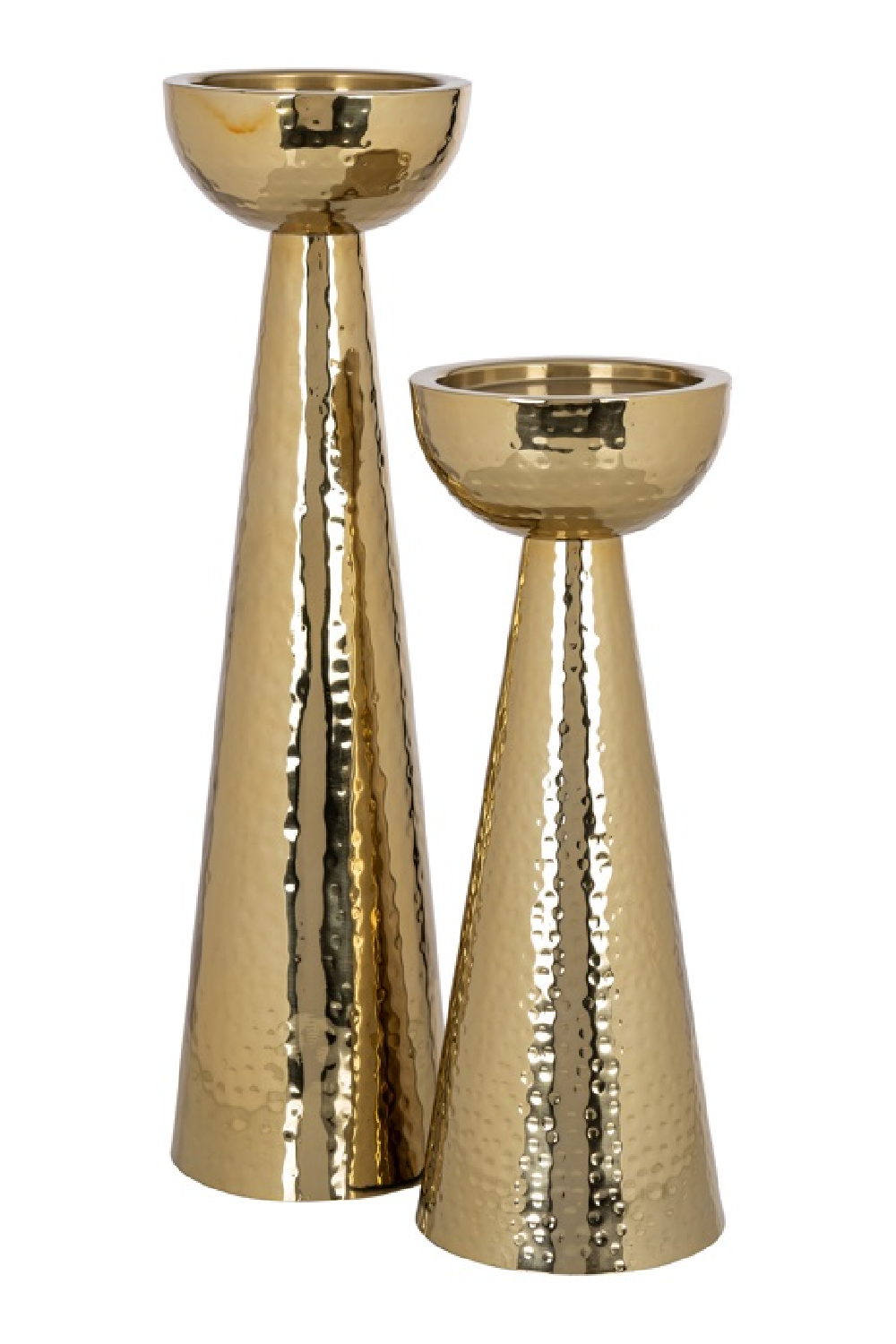 Gold Trumpet Candle Holder | OROA Lizz | Oroa.com