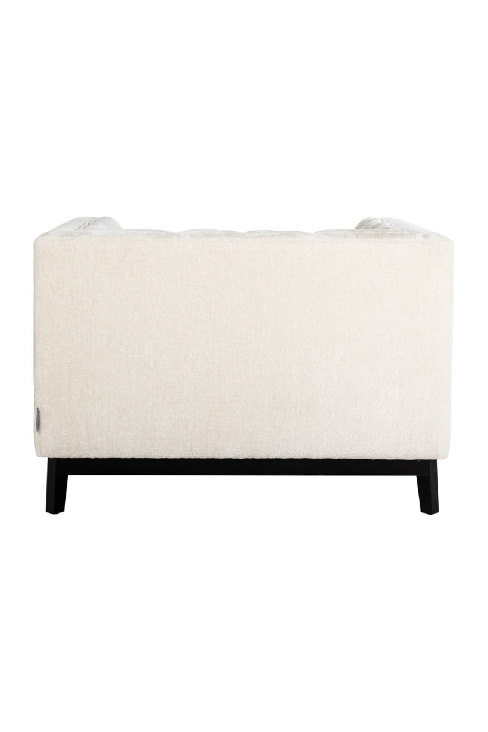 White Chenille Easy Chair | Richmond Interiors Beaudy | Oroa.com