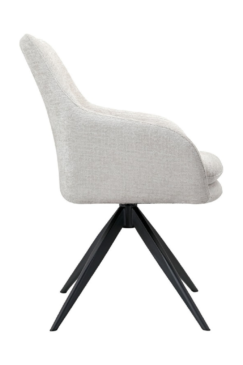 Cream Swivel Armchair | Richmond Interiors Lisonne | Oroa.com