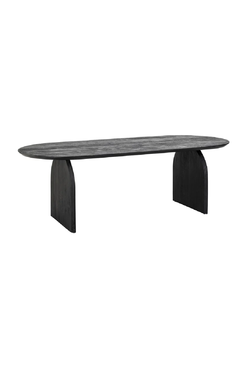 Black Mango Wood Dining Table | Oroa.com