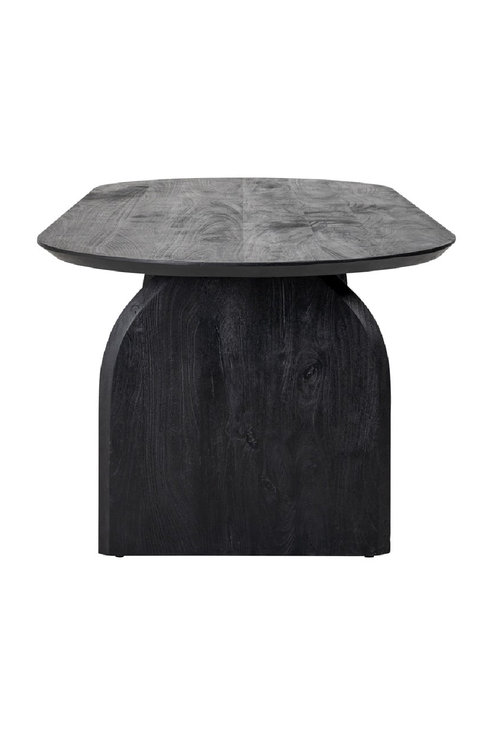 Black Mango Wood Dining Table | Oroa.com