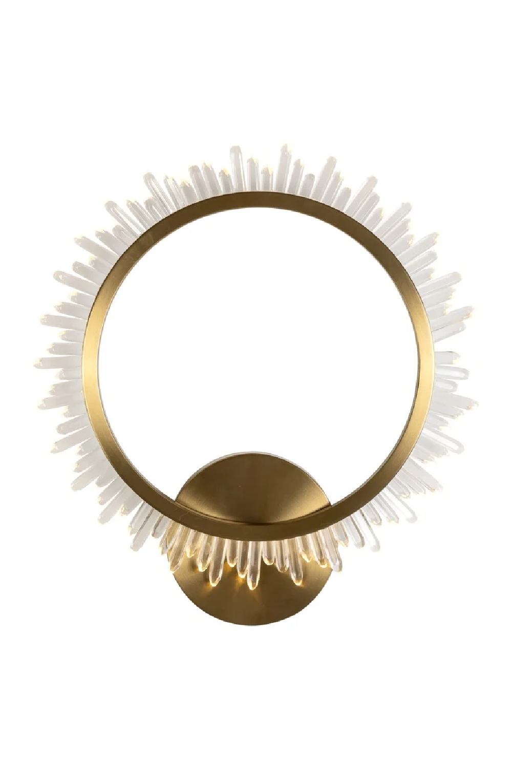 Crystal Circular Wall lamp | Richmond Interiors Beau | Oroa.com