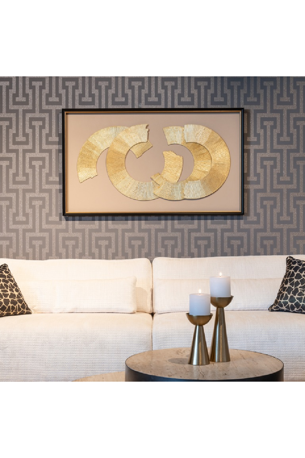 Gold Modern Wall Art | Oroa.com