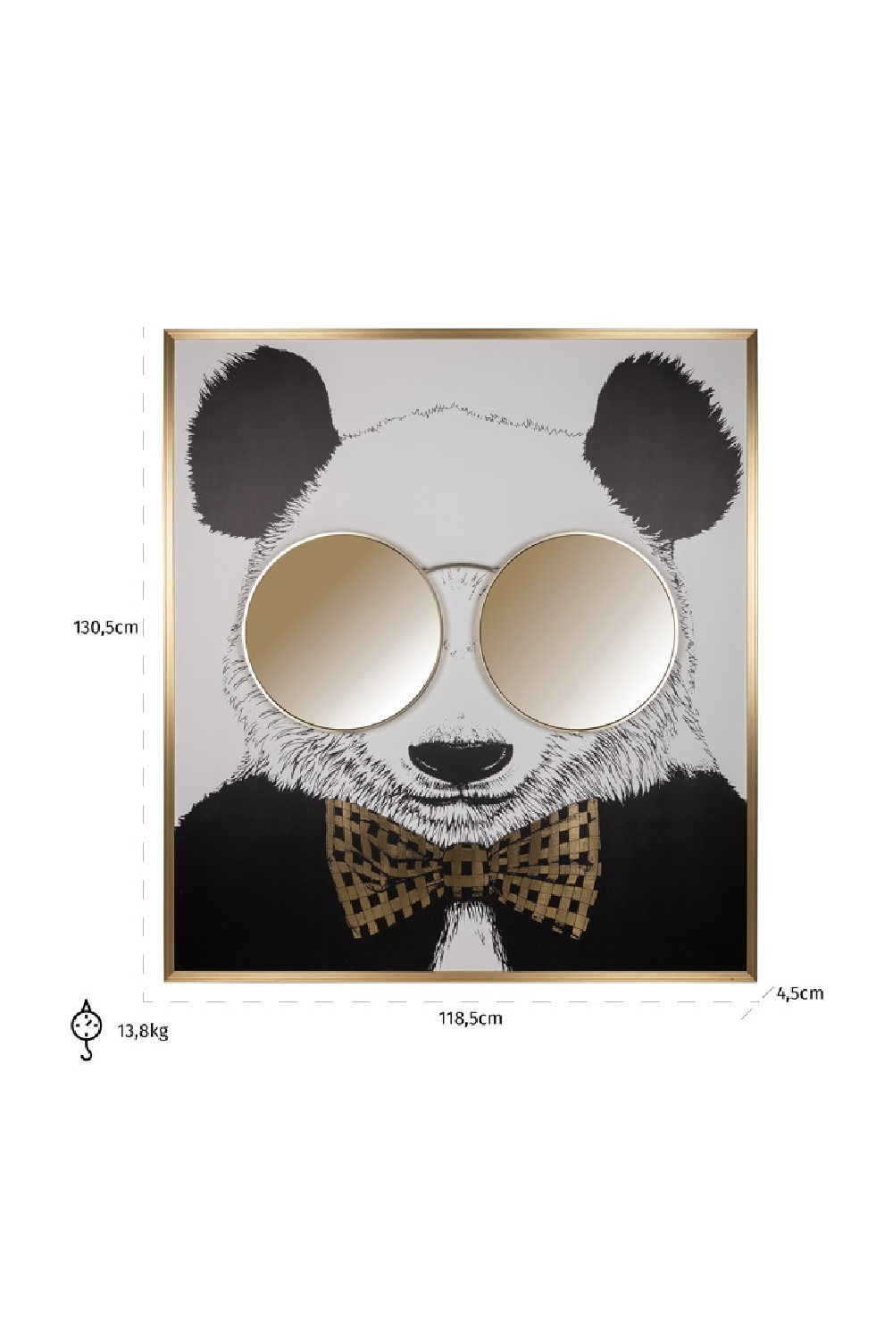 Modern Sketch Wall Art | Richmond Interiors Panda | Oroa.com