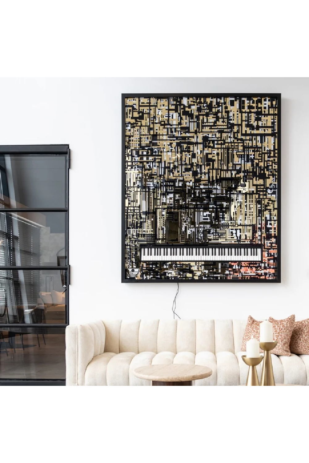 Black & Gold Wall Art | Oroa.com