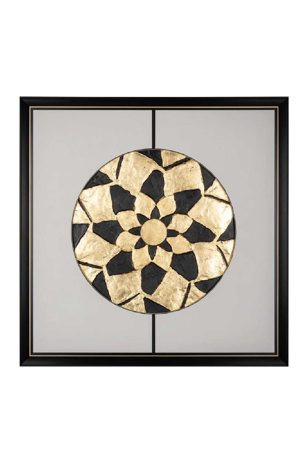 Gold & Black Wall Art | Richmond Interiors Sun | Oroa.com