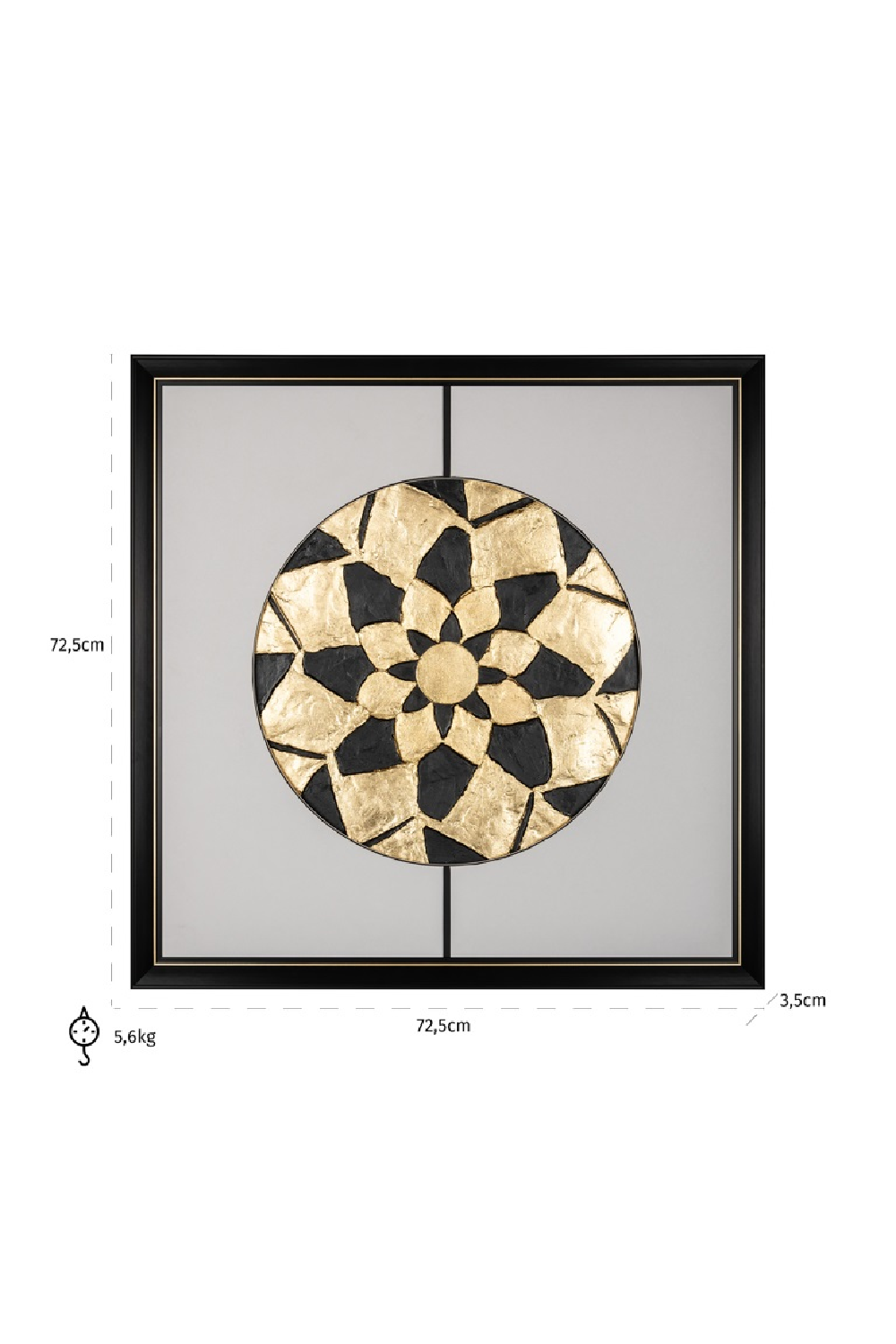 Gold & Black Wall Art | Oroa.com
