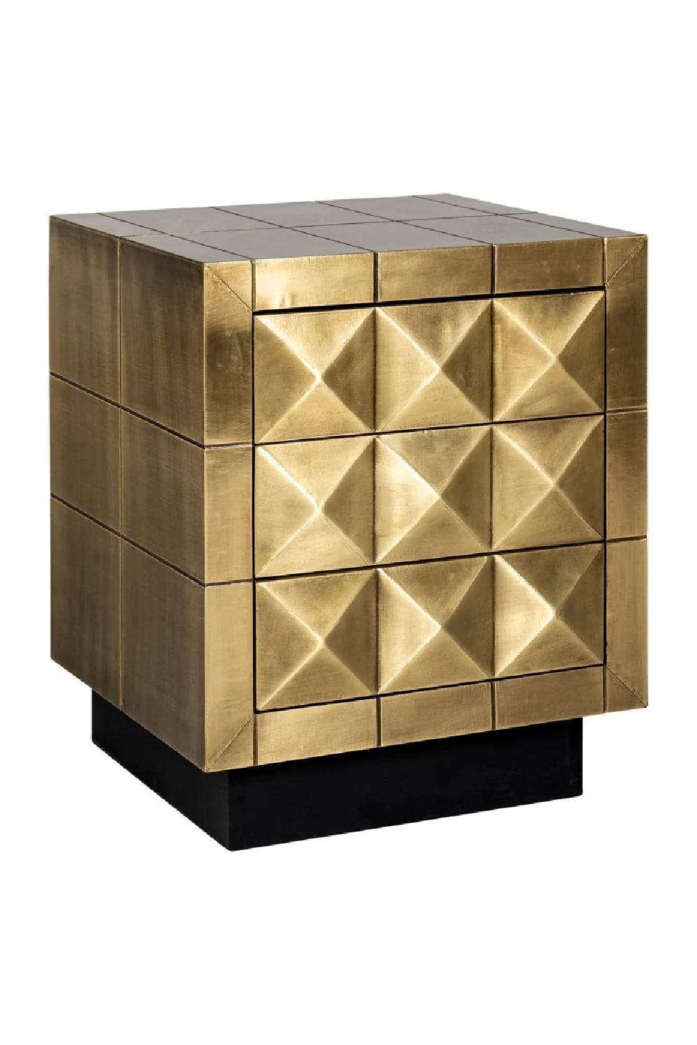 Gold Faceted Cabinet | Oroa.com