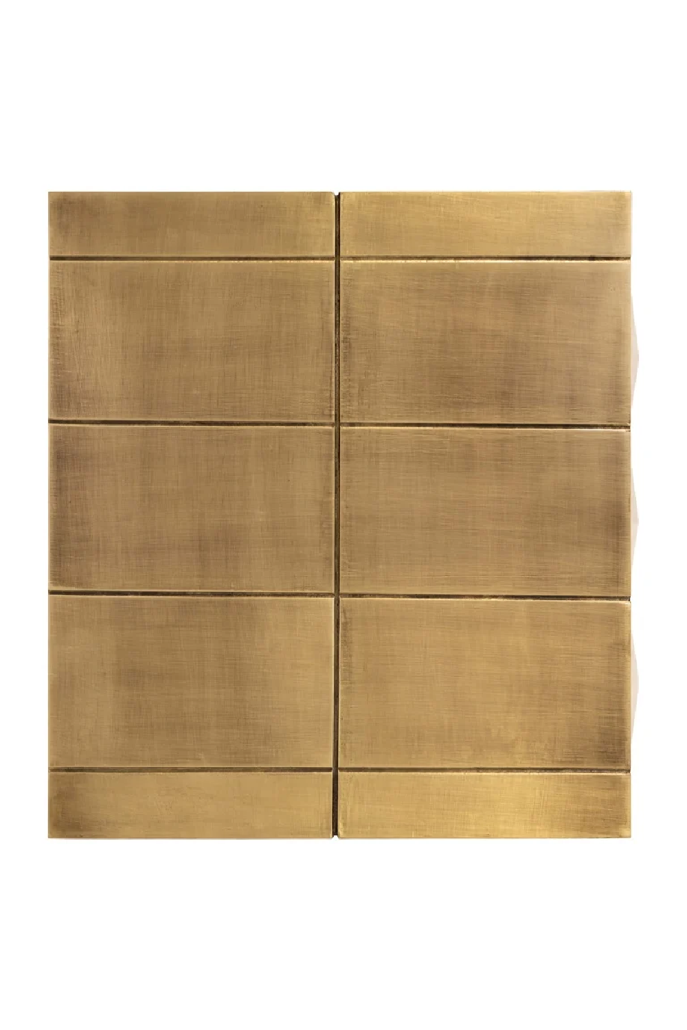 Gold Faceted Cabinet | Oroa.com