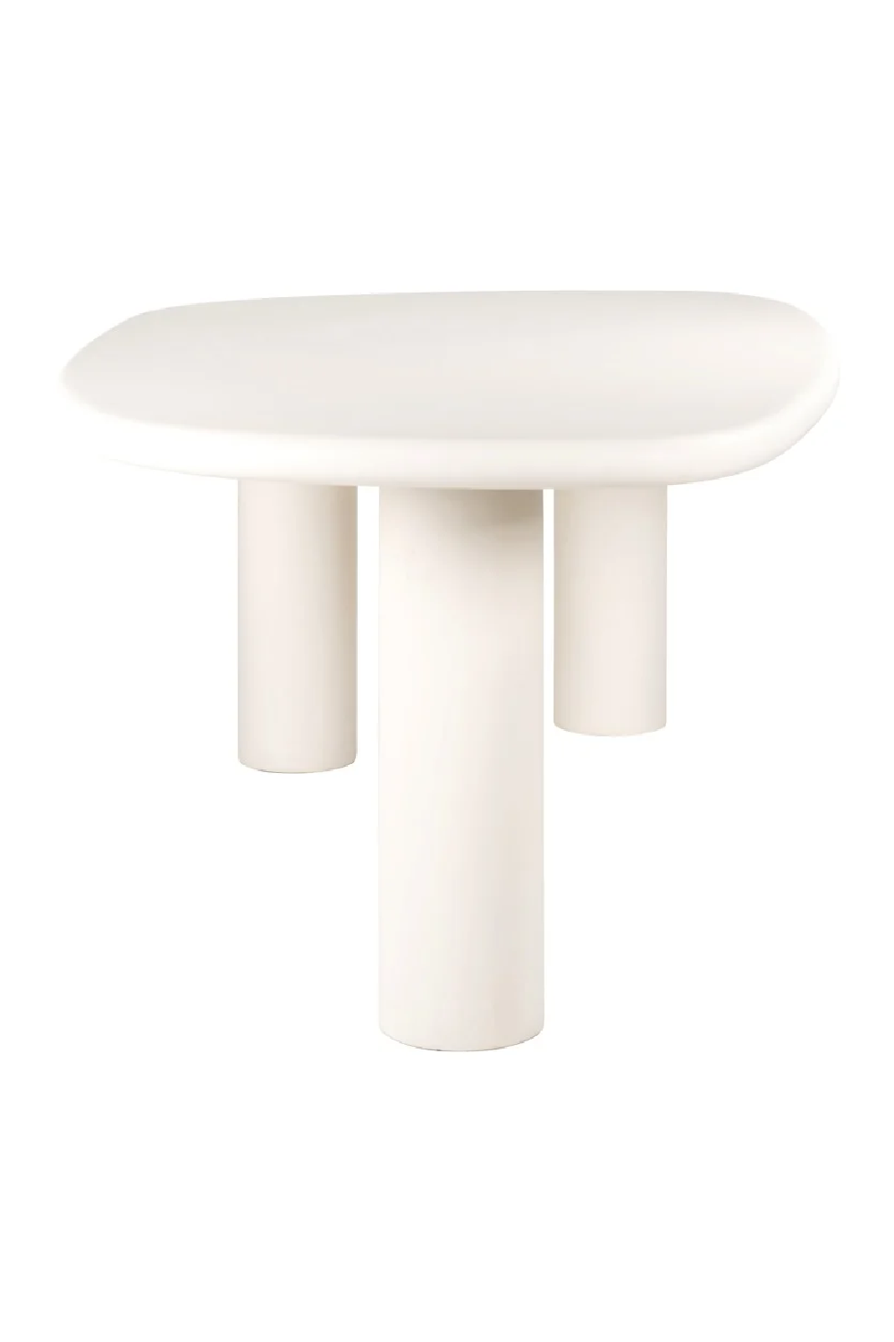White Pebble-Shaped Dining Table | Richmond Interiors Bloomstone | Oroa.com