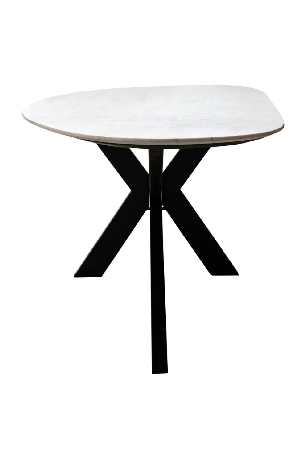 Marble Organic-Shaped Dining Table | Richmond Interiors Trocadero | Oroa.com