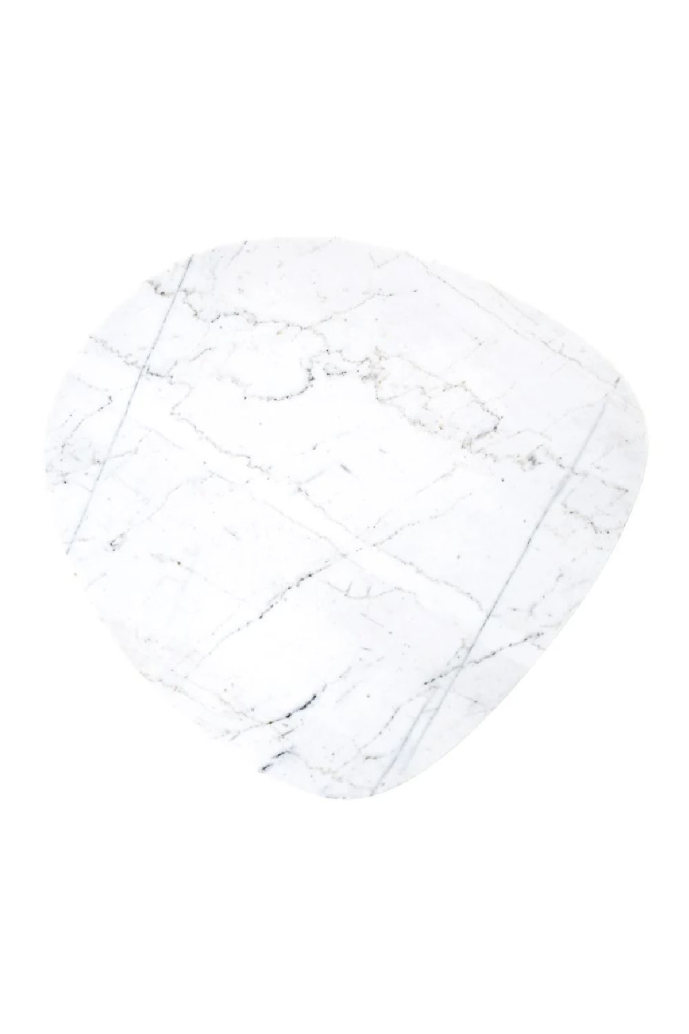 White Marble Side Table | Oroa.com