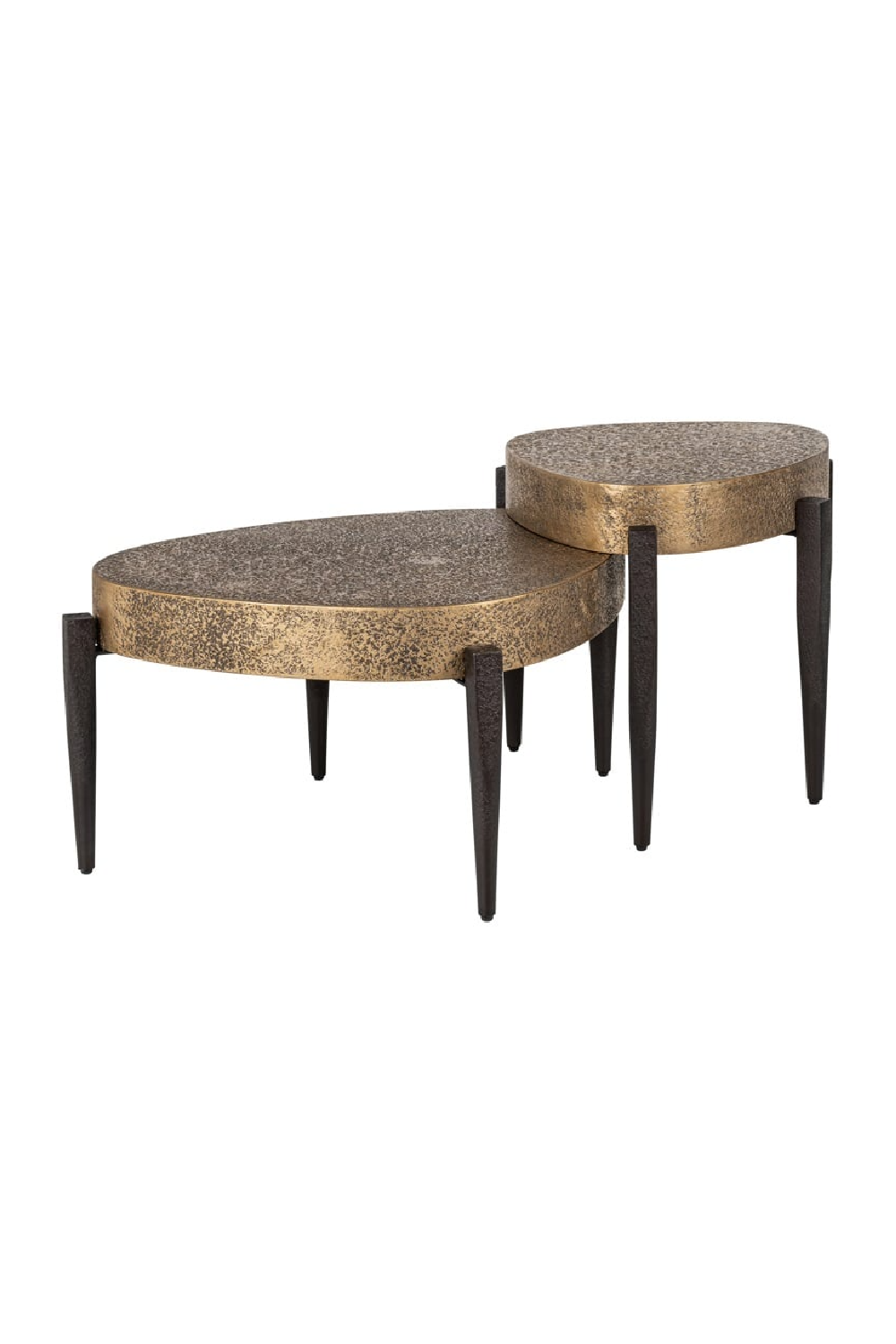 Vintage Gold Nested Coffee Table (2) | Richmond Interiors Marquee | Oroa.om