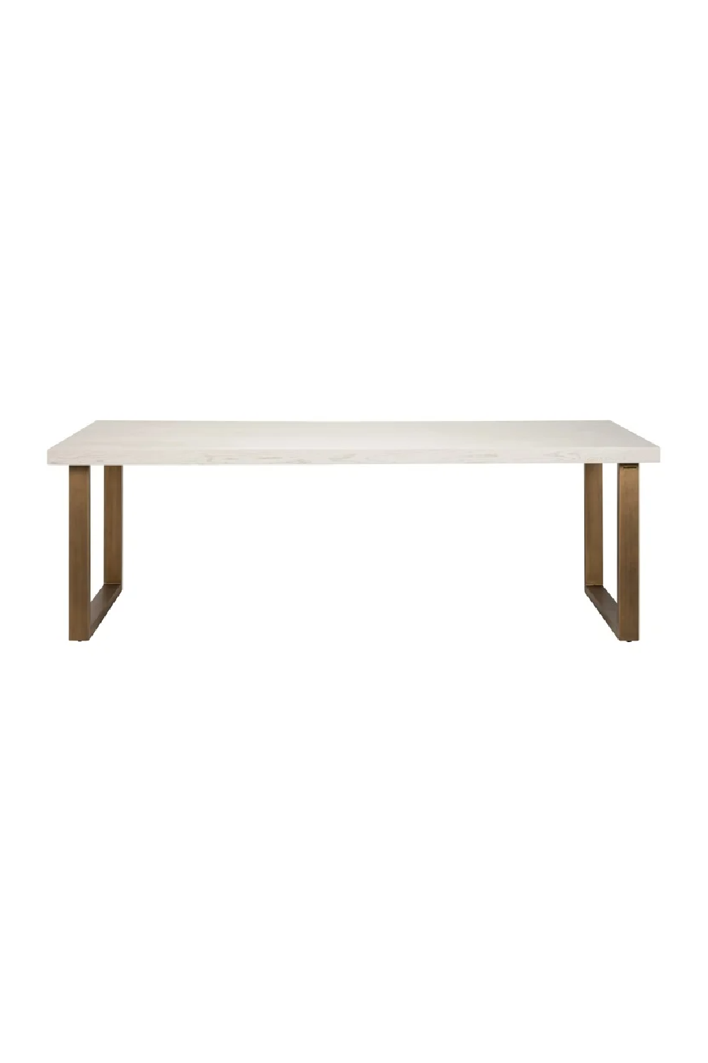 Cream and discount oak dining table