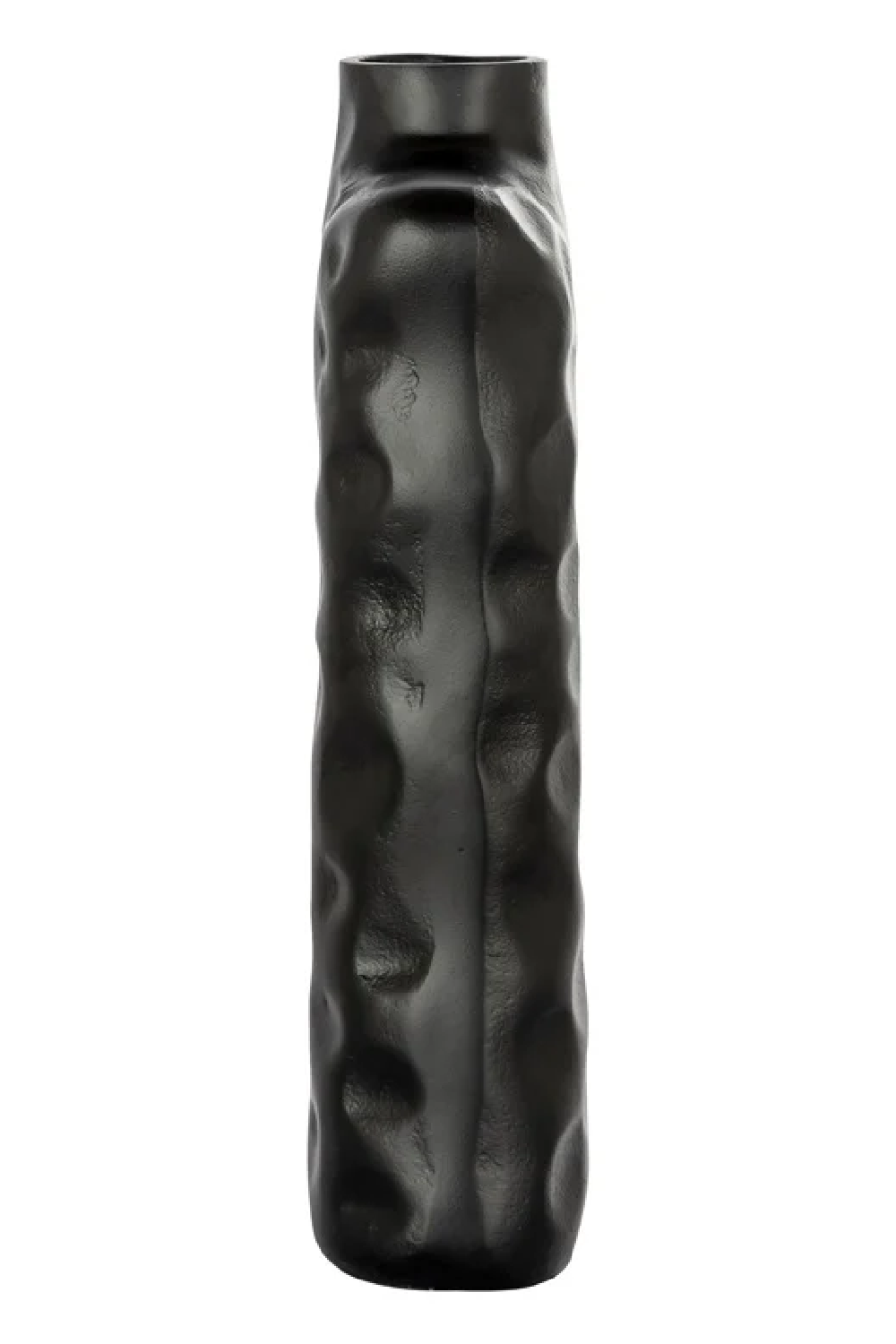 Black Aluminium Rustic Vase | Oroa.com