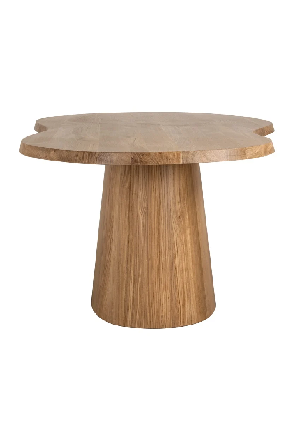 Oak Organic-Shaped Dining Table | Richmond Interiors Riva | Oroa.com