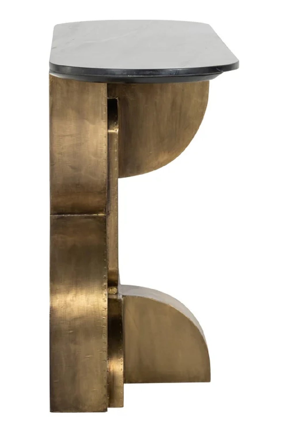 Marble Art Deco Console Table | Richmond Interiors Maddox | Oroa.com