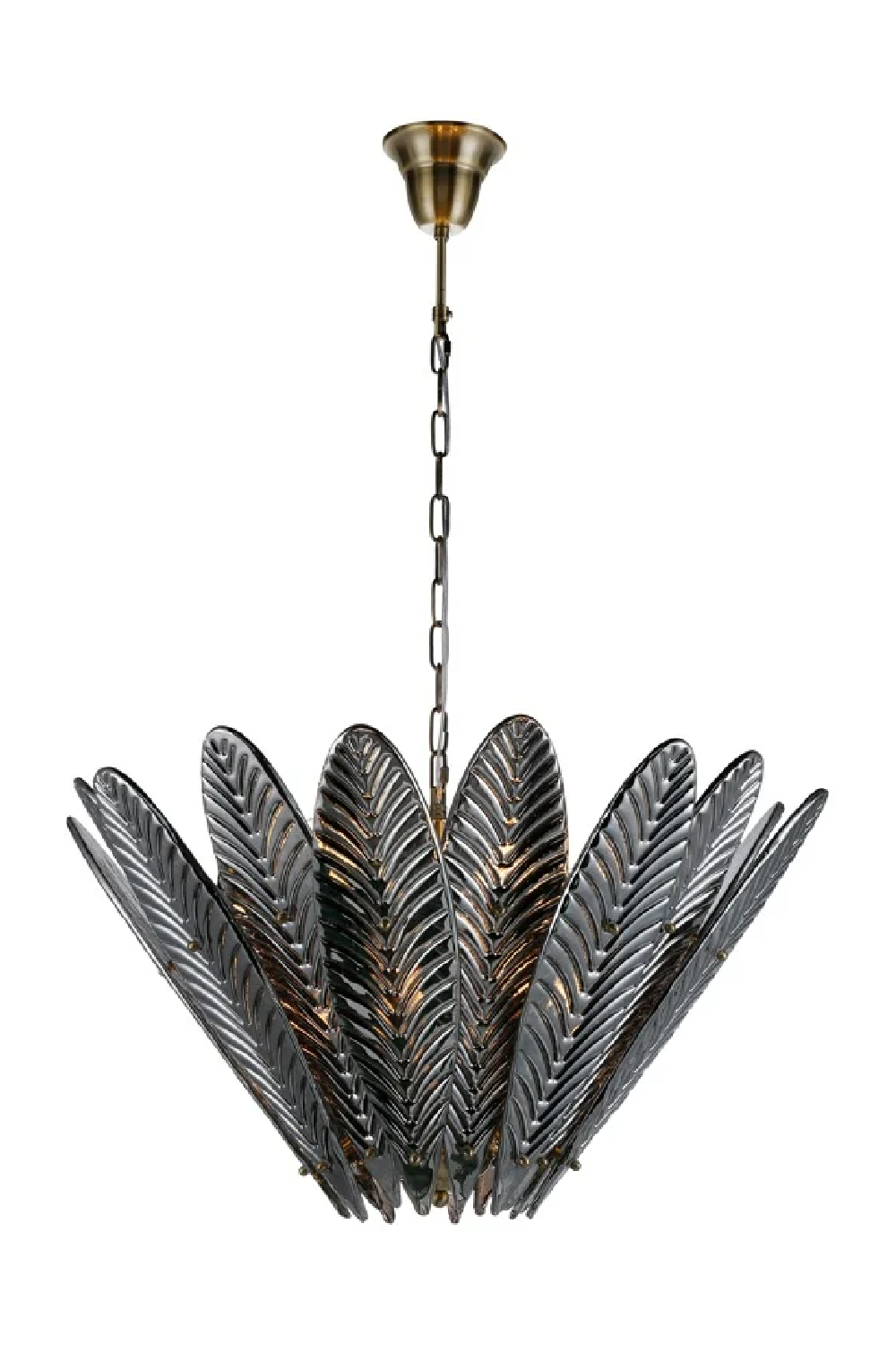 Splayed Glass Hanging Lamp | Richmond Interiors Feme | Oroa.com