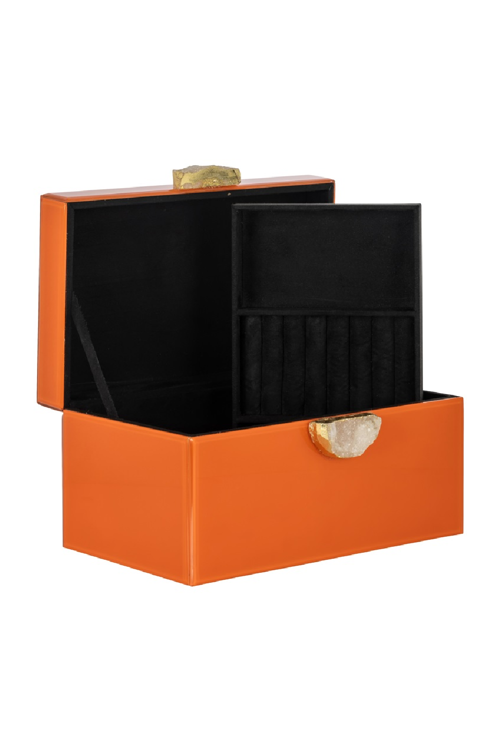 Orange Modern Jewelry Box | Oroa.com