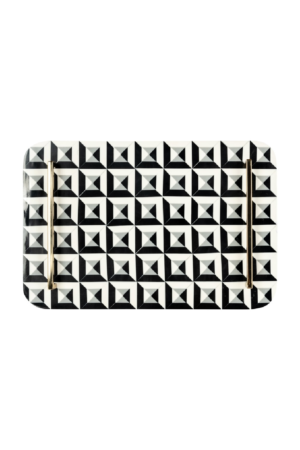 Geometric-Patterned Tray | Richmond Interiors Birte | Oroa.com