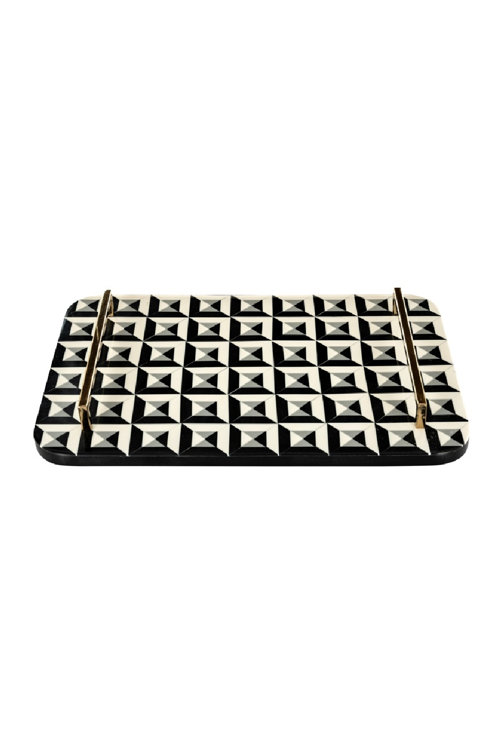 Geometric-Patterned Tray | Richmond Interiors Birte | Oroa.com