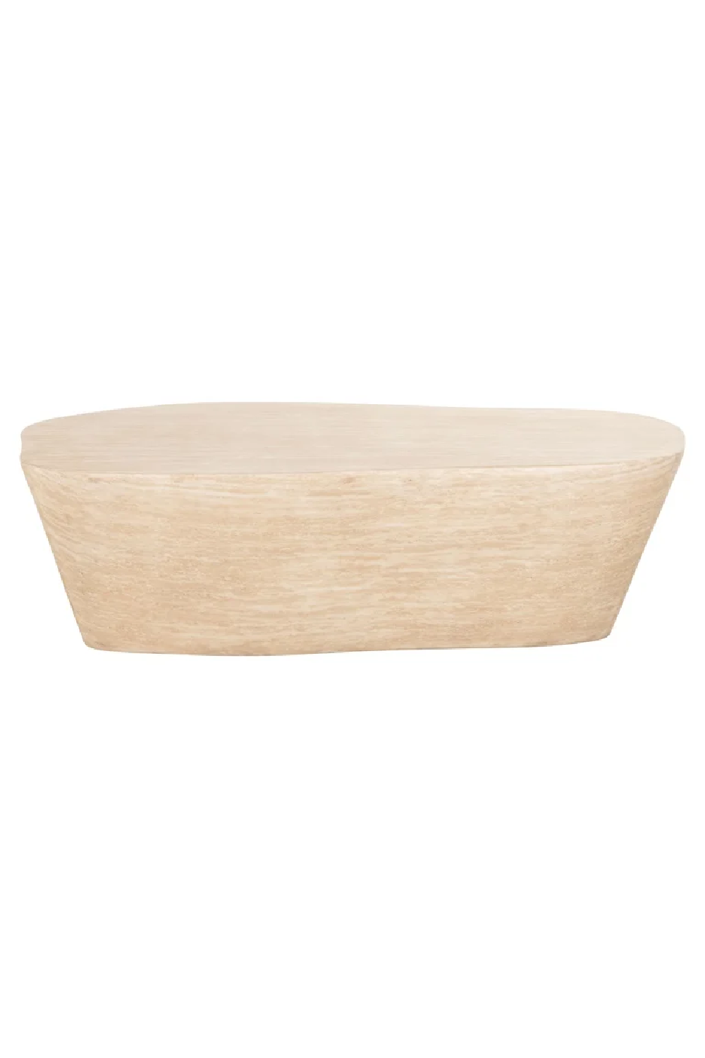 Beige Travertine Coffee Table | Oroa.com