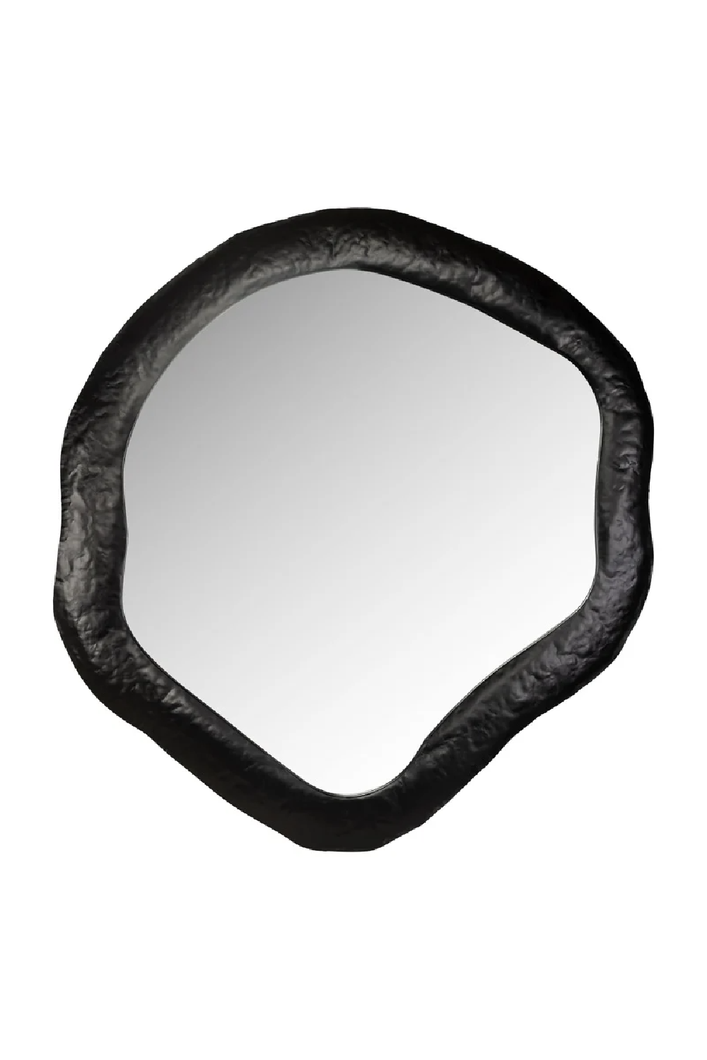 Black Organic-Shaped Mirror | Richmond Interiors Babet | Oroa.com