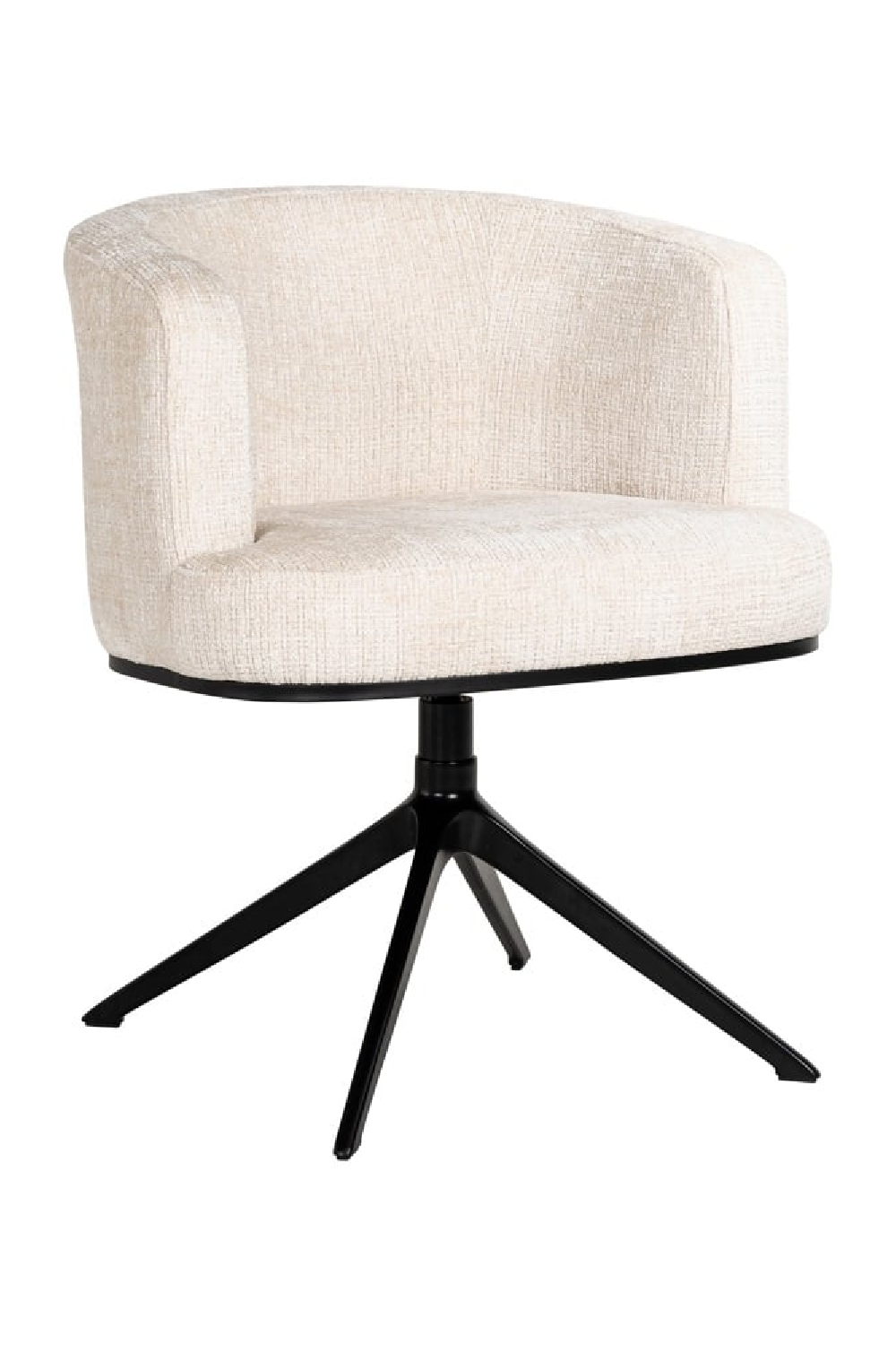 Curved Swivel Chair | Richmond Interiors Cheyenne | Oroa.com