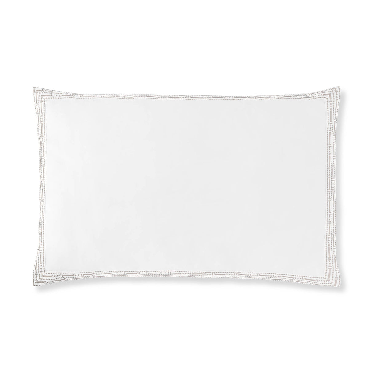 400TC Percale Embroidered Sham Set | Amalia Home Memória | Oroa.com