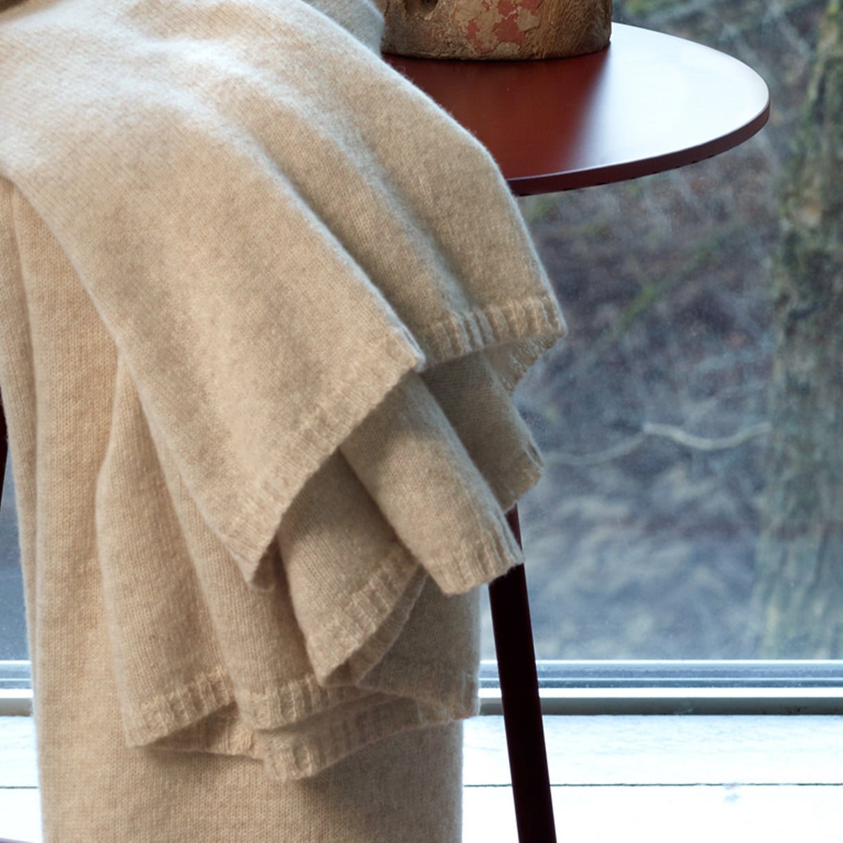 Knitted Cashmere Throw | Amalia Home Lúcia | Oroa.com