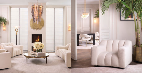 Eichholtz white curved sofa United States | www.oroa.com