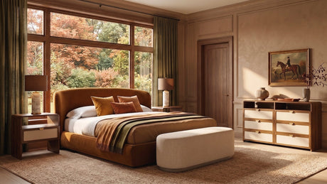Autumn Modern Master Bedroom