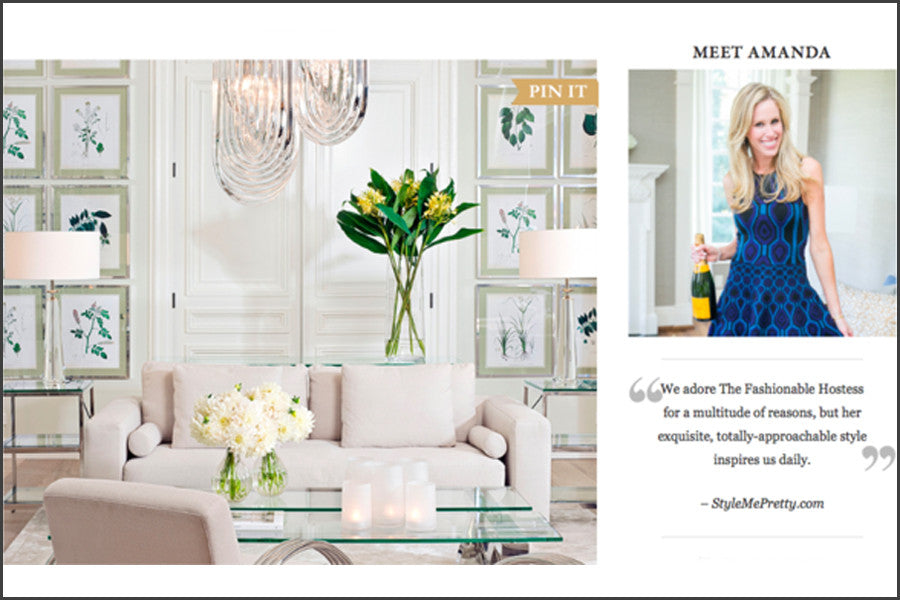 Fashionable Hostess: Create a Dreamy White Living Room