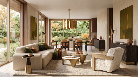 Elegant open-plan living and dining room | OROA